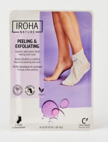 Maschera Peeling Piedi All'acido Glicolico e Lattico