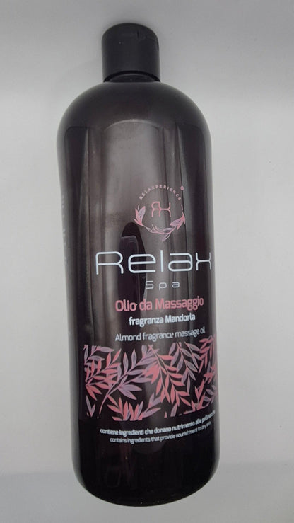 Relax Oil - Olio da Massaggio - Mandorla - 1000 ML